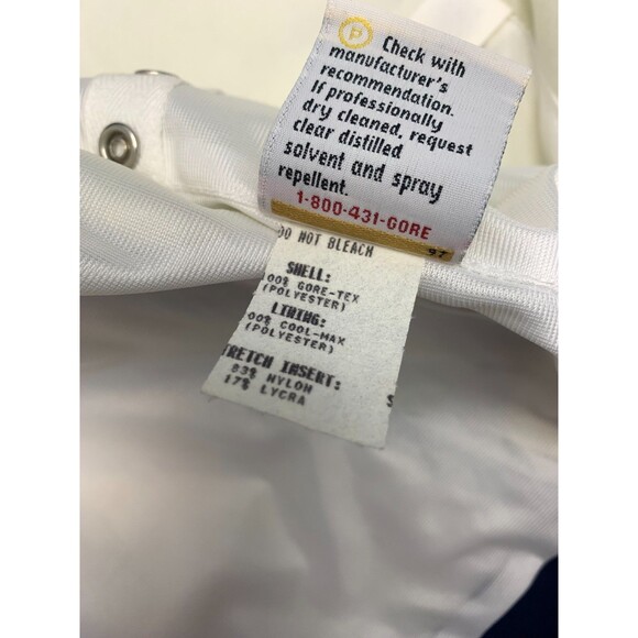 Vintage Zero Restriction Gore-Tex Jacket Mens XL Lined Wind Rain Resistant Zip - Picture 9 of 10